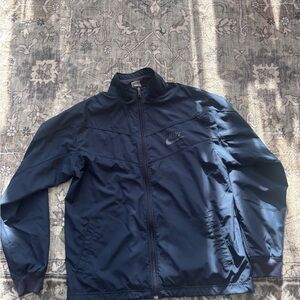 Nike Men's Dark Blue Windbreaker